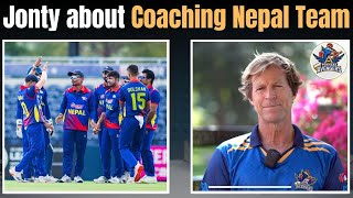 NPL 2024 Jonty Rhodes talked about coaching Nepal cricket team and mentorship duty at Pokhara [upl. by Cir]