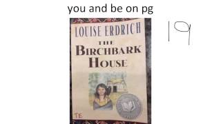 The Birchbark House  Chapter Two [upl. by Natsirk99]