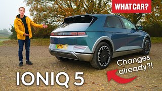 NEW Hyundai Ioniq 5 review – ALL changes in detail  What Car [upl. by Karalee]