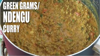 How to Make Ndengu CurryMung Bean RecipePojoGreen Gram RecipeGreen Gram in Milk Curry [upl. by Ahtamas200]