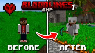 I TRANSFORMED a Lush Cave in MINECRAFT UHC  Bloodlines SMP [upl. by Karlee]