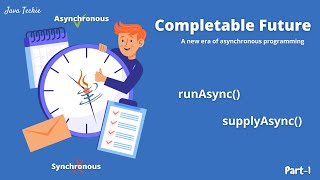 Java 8 CompletableFuture Tutorial with Examples  runAsync amp supplyAsync  JavaTechie  Part 1 [upl. by Marutani]