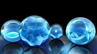 Stellardrone  Crystal Spheres Visualization [upl. by Olin497]