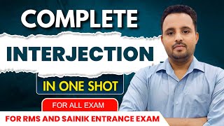 COMPLETE INTERJECTION IN ONE CLASS FOR SAINIK AND RMS [upl. by Moulton]