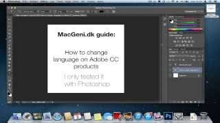 Guide  How to change language on Adobe CC to english [upl. by Eirolav864]