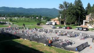 Salem Y Sprint Triathlon 2012  Transition Time Lapse [upl. by Aneba497]