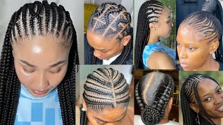 Creative Cornrow Styles For 2024 hairstyle youtube youtubeshorts comedy [upl. by Eanram]