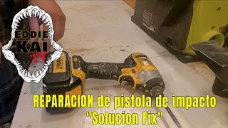 REPARACION de pistola de impacto Dewalt [upl. by Xena]