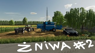 ŻNIWA 2 ALE KOMBAJN SIE OD STAROŚCI DO MŁODOŚCI farmingsimulator22 [upl. by Ennovi]