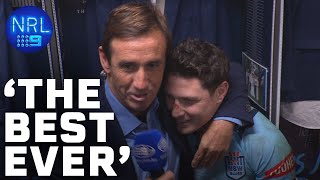 Joey heads into the history making Blues Sheds In the Sheds  NRL on Nine [upl. by Aerdnael161]