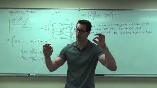 Calculus 1 Lecture 52 Volume of Solids By Disks and Washers Method [upl. by Daisey450]