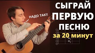 Уроки игры на гитаре с нуля для начинающих [upl. by Olympie]