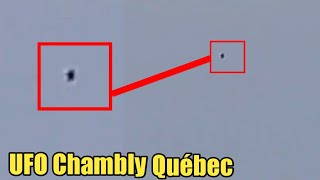 OVNI metálico en Chambly Québec [upl. by Berstine]