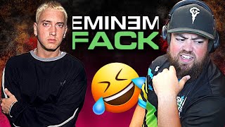 IS THIS EMINEMS WORST SONG  RAPPER REACTS to Eminem  Fack [upl. by Nomed480]