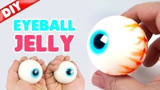 How to Make Real Eyeball Jelly  Eyeball Gummy l Satisfying Video [upl. by Nekciv]