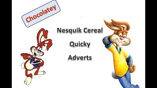 1993 2022 Nesquik Quicky Rabbit Adverts Compilation [upl. by Drarehs509]