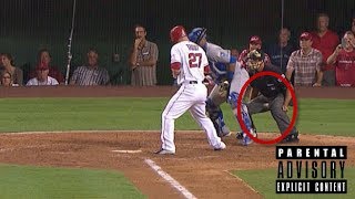 MLB UMPIRES GETTING WRECKED ᴴᴰ [upl. by Nnylyt]