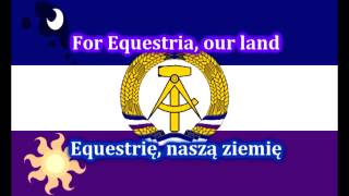 National anthem of the Equestrian Democratic Republic Sub PL [upl. by Nagn]