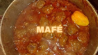 Recette Mafé au boulette de poisson avec du gombo😋plat facile [upl. by Greenman752]