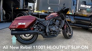 2023 Honda Rebel 1100T with Vance and Hines Exhaust  Not too Loud [upl. by Tellford]