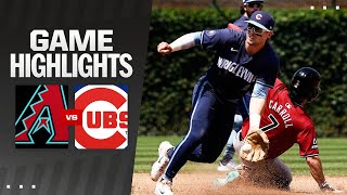 Dbacks vs Cubs Game Highlights 71924  MLB Highlights [upl. by Evilo95]