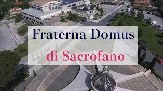 La Fraterna Domus di Sacrofano vista dal cielo wwwfraternadomusit [upl. by Brieta81]