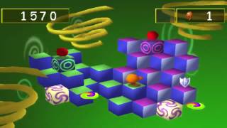 Ps1 Qbert gameplay [upl. by Ellinger]