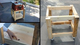 MOBILE TABLE SAW STASION BUILD FOR EINHELL TCTS 2025U GIORGOS KOLARETAKIS [upl. by Morrissey]