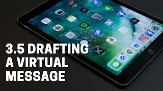 Drafting a Virtual Message  35  Writing Skills  Live Examples  Creative Explanation  in Hindi [upl. by Abagail]