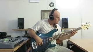 La musica che gira intorno Ivano Fossati  bass cover [upl. by Evelc234]