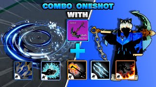 SHARK ANCHOR Combo One Shot With All Melee  Blox Fruits update 20 [upl. by Bahe929]