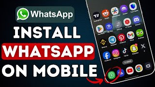 How to Download and Install WhatsApp on Android  Full Guide [upl. by Riem956]