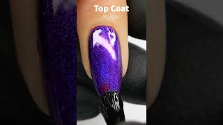 Stunning Purple Matte Nails with Celestial Stripes 🌌  Quick Tutorial diynails naildesign nails [upl. by Ilarin]