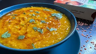 Recette De Lentilles Corail DaalAfghan cuisine [upl. by Drannel]