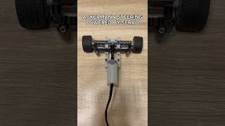 Ackermann Steering Powered By Servo [upl. by Cimbura]