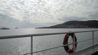 Dardanelles Ferry Boat Turkey AsiaEurope [upl. by Safier584]