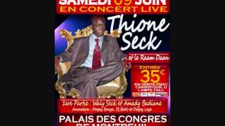 thione seck en concert en live wmv [upl. by Haily]