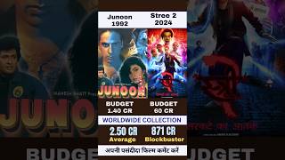 Junoon Vs Stree 2  Stree 2 day 53 Collection viralvideo viralshort [upl. by Ardnuat]