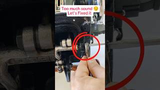 How to fix noise problem sewingtipsandtricks sewingmachine diysewingtips [upl. by Iat]