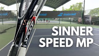 Jannik Sinners Speed MP Is it Better than the 2022 Auxetic [upl. by Yeclehc]