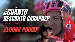 ¿Carapaz logra podio ¿Roglic campeón Etapa 19 Vuelta a España Clasificaciones [upl. by Baerman726]