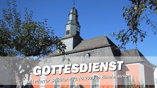 Gottesdienst am 13102024 um 10 Uhr [upl. by Aicenod]