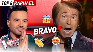 Covers de RAPHAEL en La Voz que te dejarán BOQUIABIERTO 😱 [upl. by Balcke]