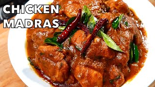 How To Make CHICKEN MADRAS STEP BY STEP GUIDE IN ENGLISH [upl. by Aibos]