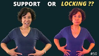 Breath Support vs Strain  LOCKING THE VOICE [upl. by Dlonra703]