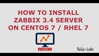 Zabbix  How to install Zabbix Server 34 On CentOS 7  RHEL 7 [upl. by Akenat]