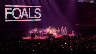 Foals Wake Me Up live at Kia Forum Los Angeles CA 72023 [upl. by Ajssatan580]