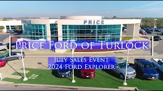 Price Ford of Turlock offering 2024 Ford Explorer Previous Service Loaners for 8k off MSRP [upl. by Karas]