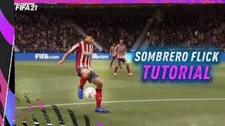 FIFA 21 Sombrero Flick Tutorial  Simple amp Effective Skill Tutorial [upl. by Ennovyhs]