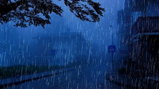 Barulho de Chuva para Dormir Profundamente e Relaxar ⛈ Som de Chuva e Trovão à Noite 3 White Noise [upl. by Aenej256]